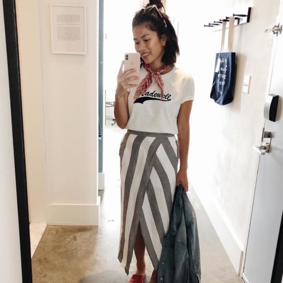 Madewell Tops - Madewell | Radio Logo Graphic Boxy Tee